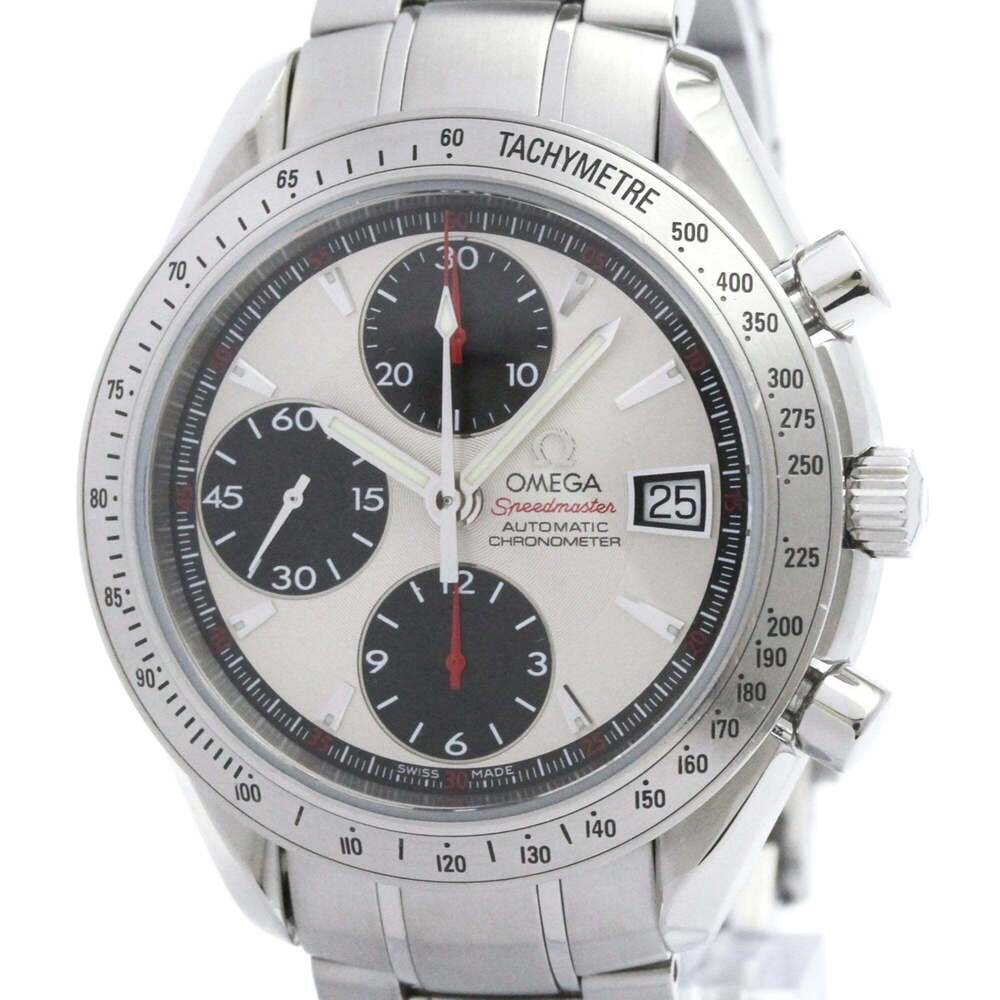 Omega Speedmaster Date Chronograph Automatic Stainless Steel 40